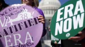 The Equal Rights Amendment would guarantee equal legal rights to all Americans, regardless of sex.