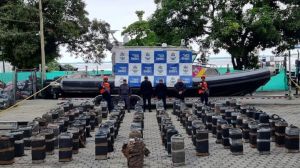Colombia's navy successfully intercepted the largest narco-submarine ever seized in the country since data started being recorded in 1993.